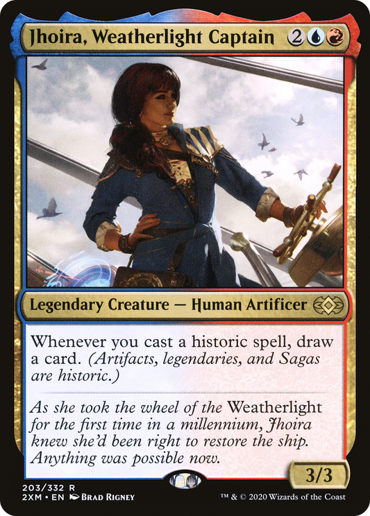 Jhoira, Weatherlight Captain (2XM-203) - Double Masters Foil