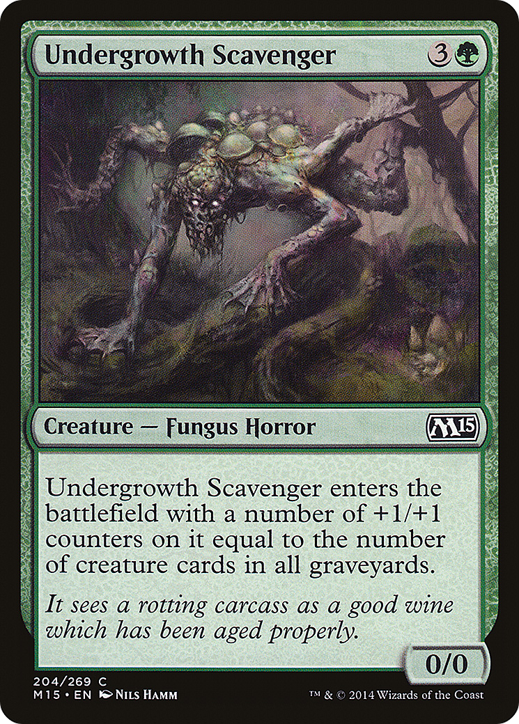 Undergrowth Scavenger (M15-204) - Magic 2015 Foil