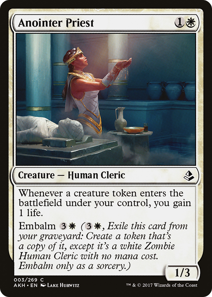 Anointer Priest (AKH-003) - Amonkhet