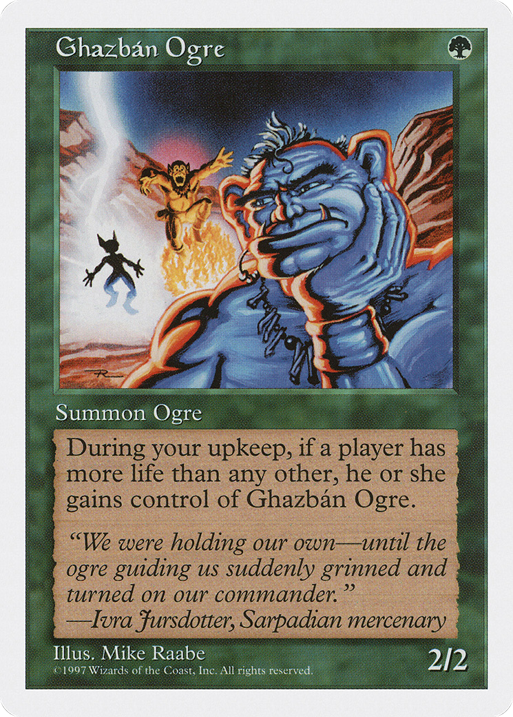 Ghazbán Ogre (5ED-298) - Fifth Edition