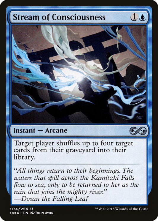 Stream of Consciousness (UMA-074) - Ultimate Masters Foil