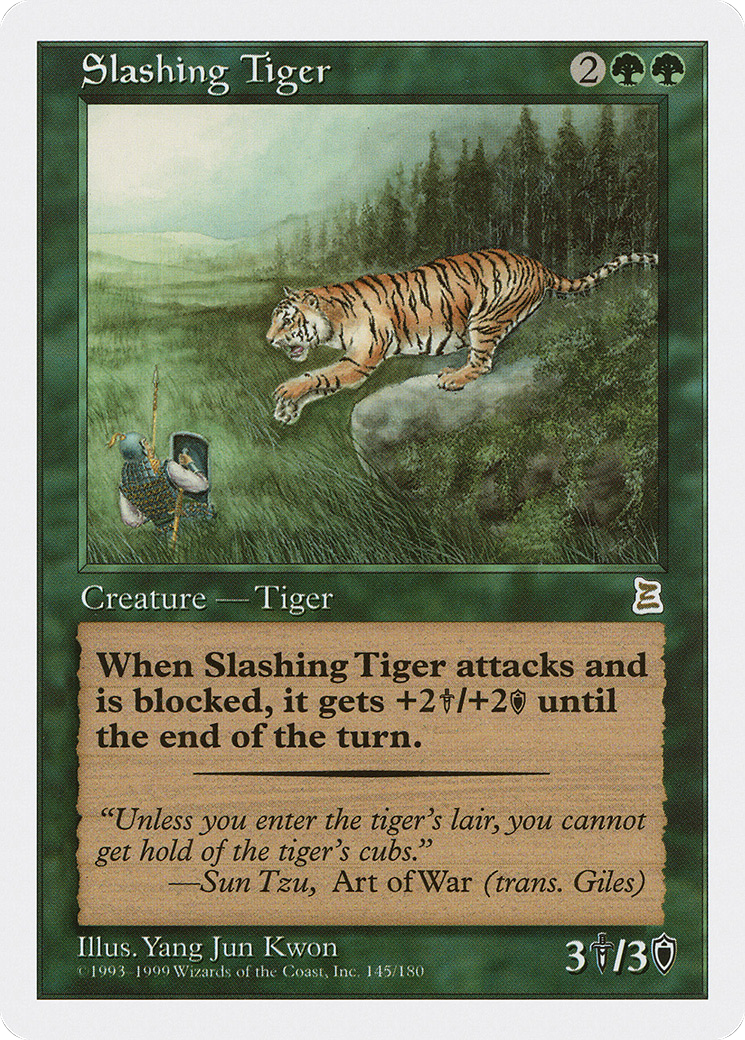 Slashing Tiger (PTK-145) - Portal Three Kingdoms