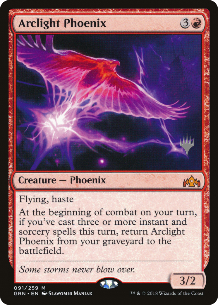 Arclight Phoenix (PGRN-91P) - Guilds of Ravnica Promos