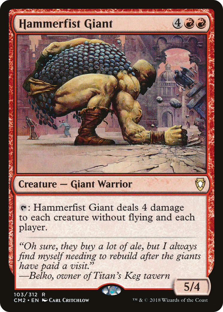 Hammerfist Giant (CM2-103) - Commander Anthology Volume II