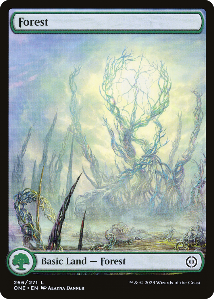 Forest (ONE-266) - Phyrexia: All Will Be One Foil