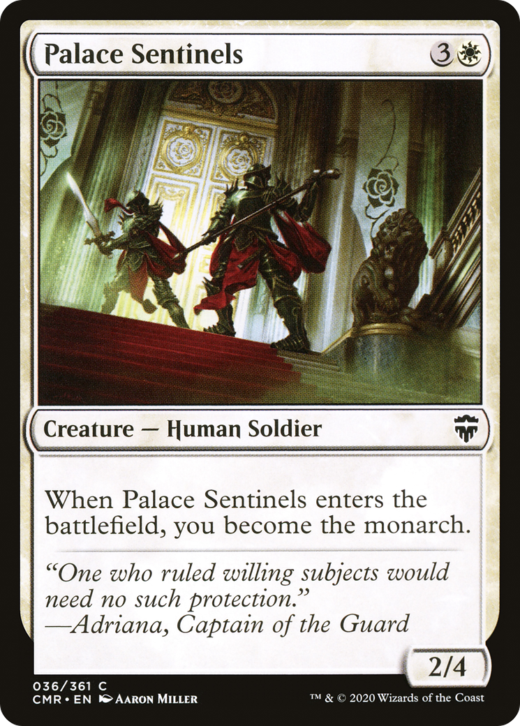 Palace Sentinels (CMR-036) - Commander Legends Foil