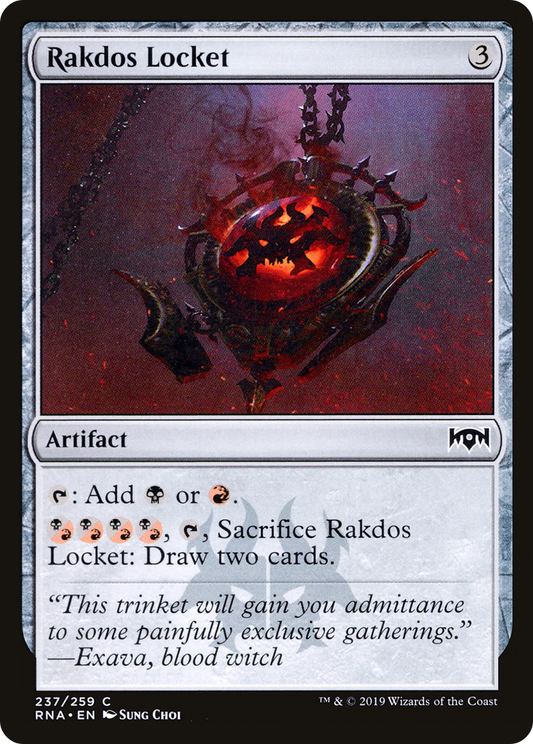 Rakdos Locket (RNA-237) - Ravnica Allegiance Foil