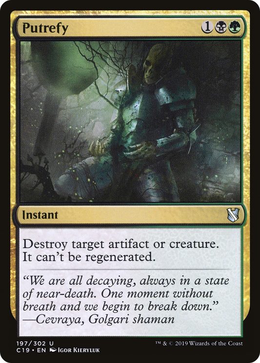 Putrefy (C19-197) - Commander 2019