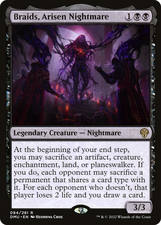 Braids, Arisen Nightmare (DMU-084) - Dominaria United