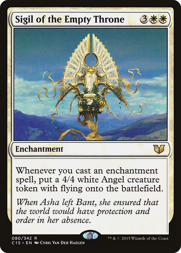 Sigil of the Empty Throne (C15-080) - Commander 2015