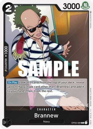 (OP03-089) Brannew - Pillars of Strength Foil