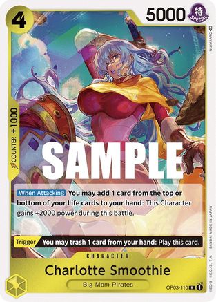 Charlotte Smoothie (OP03-110) - Pillars of Strength Foil