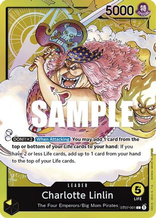 Charlotte Linlin (ST07-001) - Starter Deck 7: Big Mom Pirates Foil