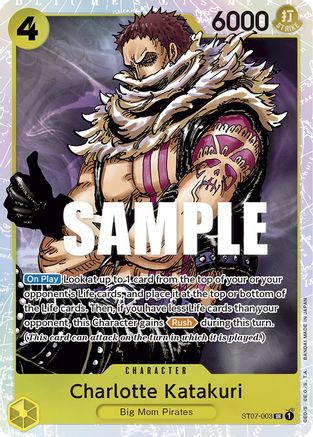 Charlotte Katakuri (ST07-003) - Starter Deck 7: Big Mom Pirates Foil