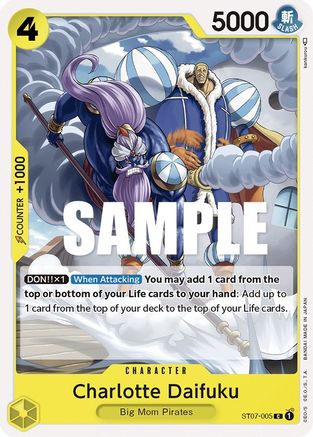 (ST07-005) Charlotte Daifuku - Starter Deck 7: Big Mom Pirates Normal