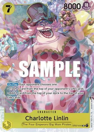 (ST07-010) Charlotte Linlin (010) - Starter Deck 7: Big Mom Pirates Foil