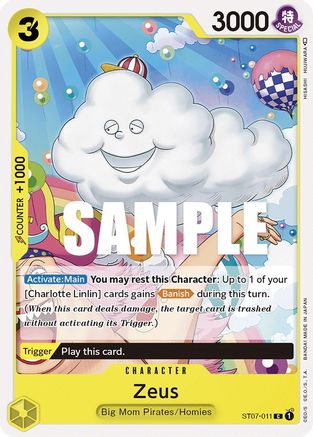 (ST07-011) Zeus - Starter Deck 7: Big Mom Pirates Normal