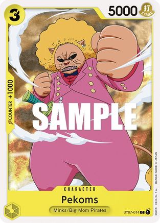 (ST07-014) Pekoms - Starter Deck 7: Big Mom Pirates Normal