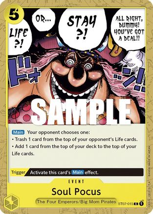 (ST07-015) Soul Pocus - Starter Deck 7: Big Mom Pirates Normal