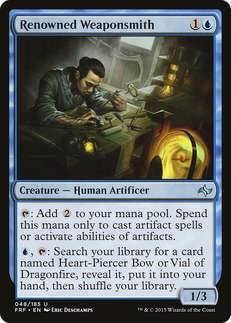 Renowned Weaponsmith (FRF-048) - Fate Reforged Foil