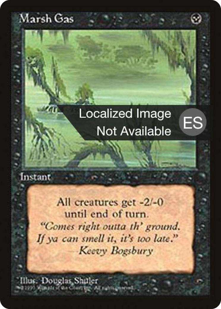 Marsh Gas (4BB-146) - Fourth Edition Foreign Black Border