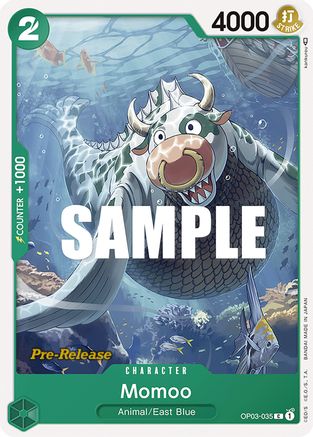(OP03-035) Momoo - Pillars of Strength Pre-Release Cards Normal