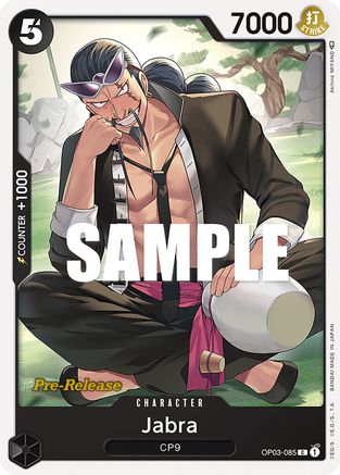 (OP03-085) Jabra - Pillars of Strength Pre-Release Cards Normal