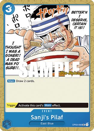 (OP03-056) Sanji's Pilaf - Pillars of Strength Pre-Release Cards Normal