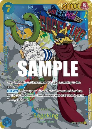 (OP03-122) Sogeking - Pillars of Strength Foil