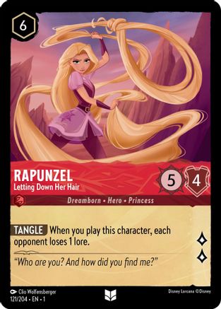 (121/204)  Rapunzel - Letting Down Her Hair - The First Chapter  Cold Foil