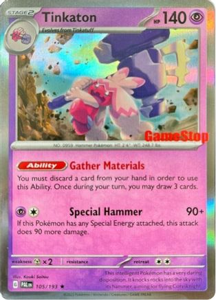 Tinkaton 105/193 - Miscellaneous Cards & Products Holofoil - Promo