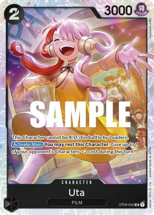 (ST08-002) Uta - Starter Deck 8: Monkey.D.Luffy Foil