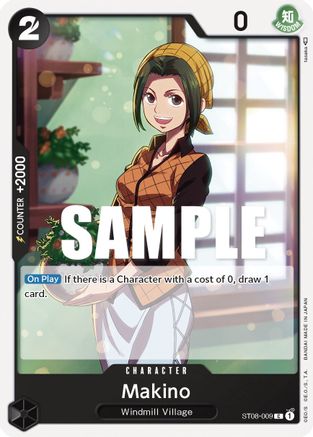 (ST08-009) Makino - Starter Deck 8: Monkey.D.Luffy Normal