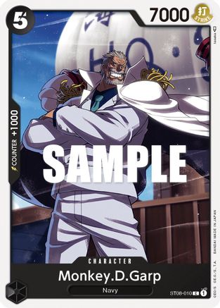 (ST08-010) Monkey.D.Garp - Starter Deck 8: Monkey.D.Luffy Normal