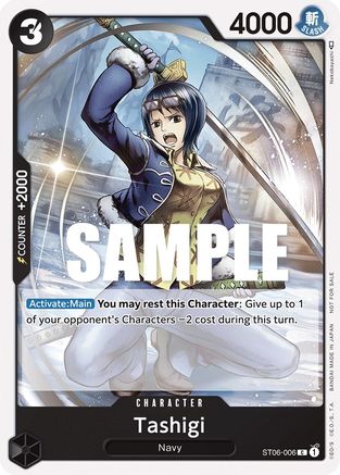 (ST06-006) Tashigi (Tournament Pack Vol. 4) - One Piece Promotion Cards Normal