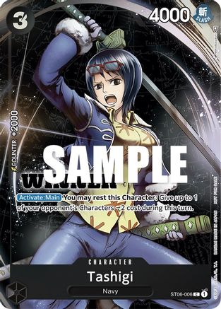 (ST06-006) Tashigi (Winner Pack Vol. 4) - One Piece Promotion Cards Foil