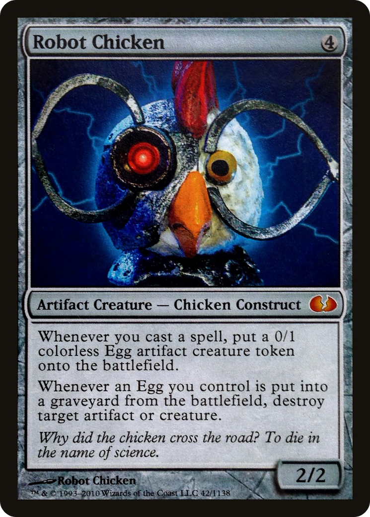 Robot Chicken (PCEL-006) - Celebration Cards