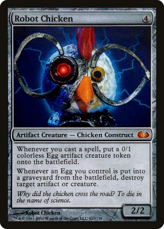 Robot Chicken (SPECIAL-042) - Celebration Cards Foil