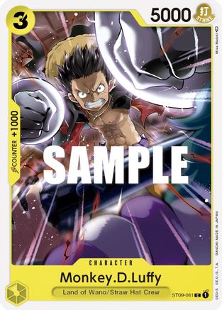 (ST09-011) Monkey.D.Luffy - Starter Deck 9: Yamato Normal