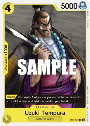 (ST09-002) Uzuki Tempura - Starter Deck 9: Yamato Normal