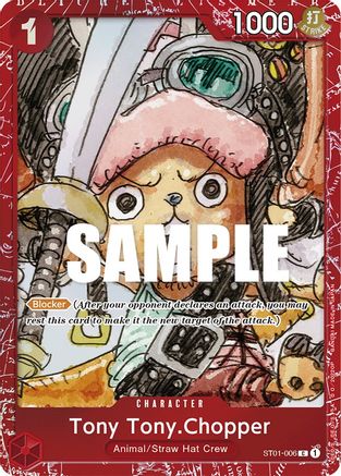 (ST01-006) Tony Tony.Chopper (Premium Card Collection -ONE PIECE FILM RED Edition-) - One Piece Promotion Cards Foil
