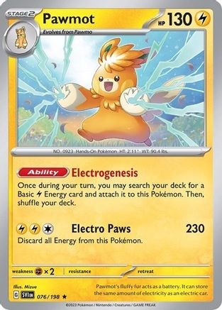 Pawmot (Line Holo) (76/198) - Miscellaneous Cards & Products Holofoil - Rare