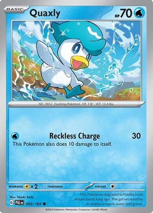 Quaxly (Summer 2023 Collector Chest) (50/193) - Miscellaneous Cards & Products Holofoil - Common