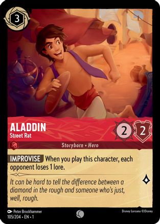 (105/204)  Aladdin - Street Rat - The First Chapter  Normal
