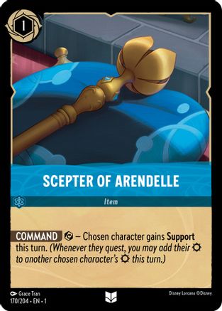 (170/204)  Scepter of Arendelle - The First Chapter  Cold Foil