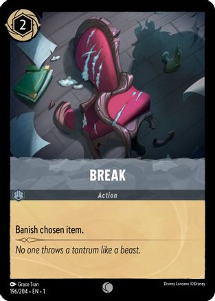 (196/204)  Break - The First Chapter  Cold Foil