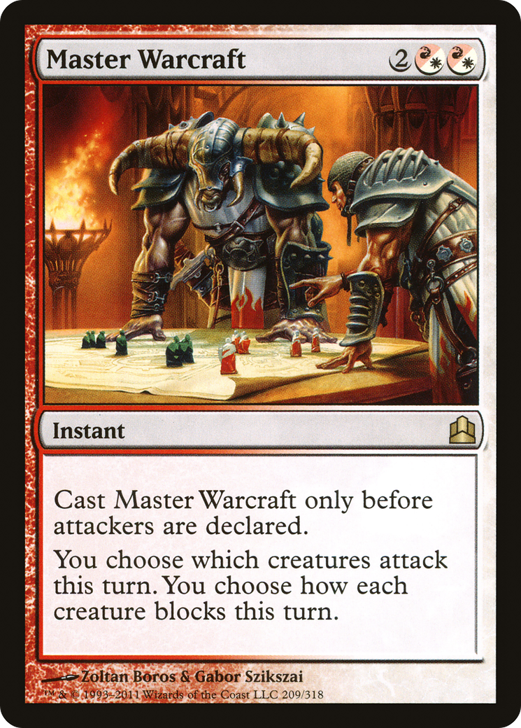 Master Warcraft (CMD-209) - Commander 2011