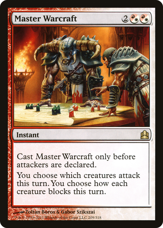 Master Warcraft (CMD-209) - Commander 2011