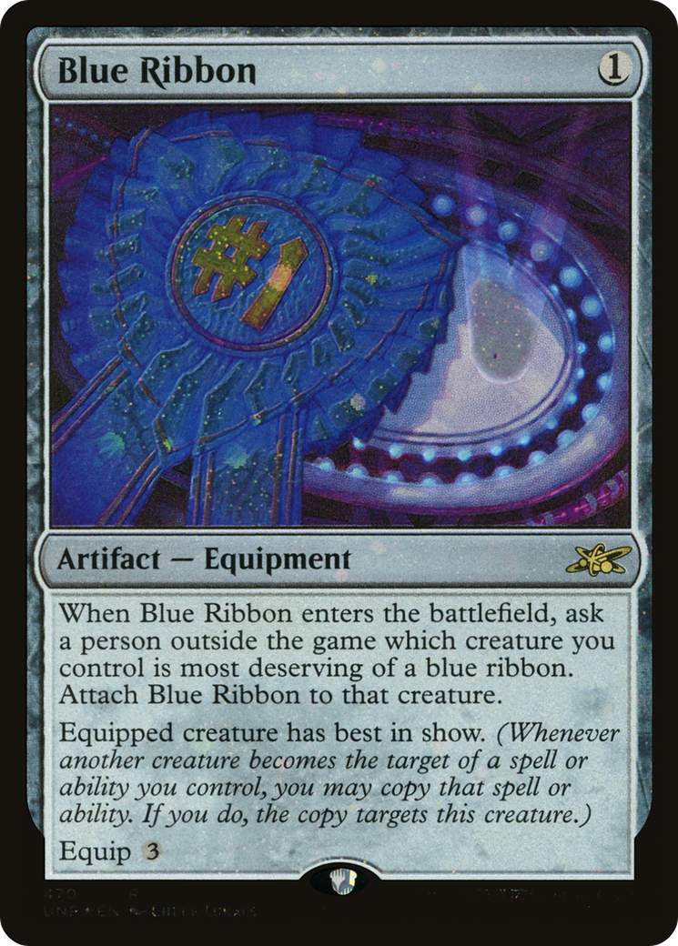 Blue Ribbon (UNF-470) - Unfinity Foil