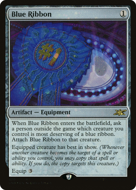 Blue Ribbon (UNF-470) - Unfinity Foil